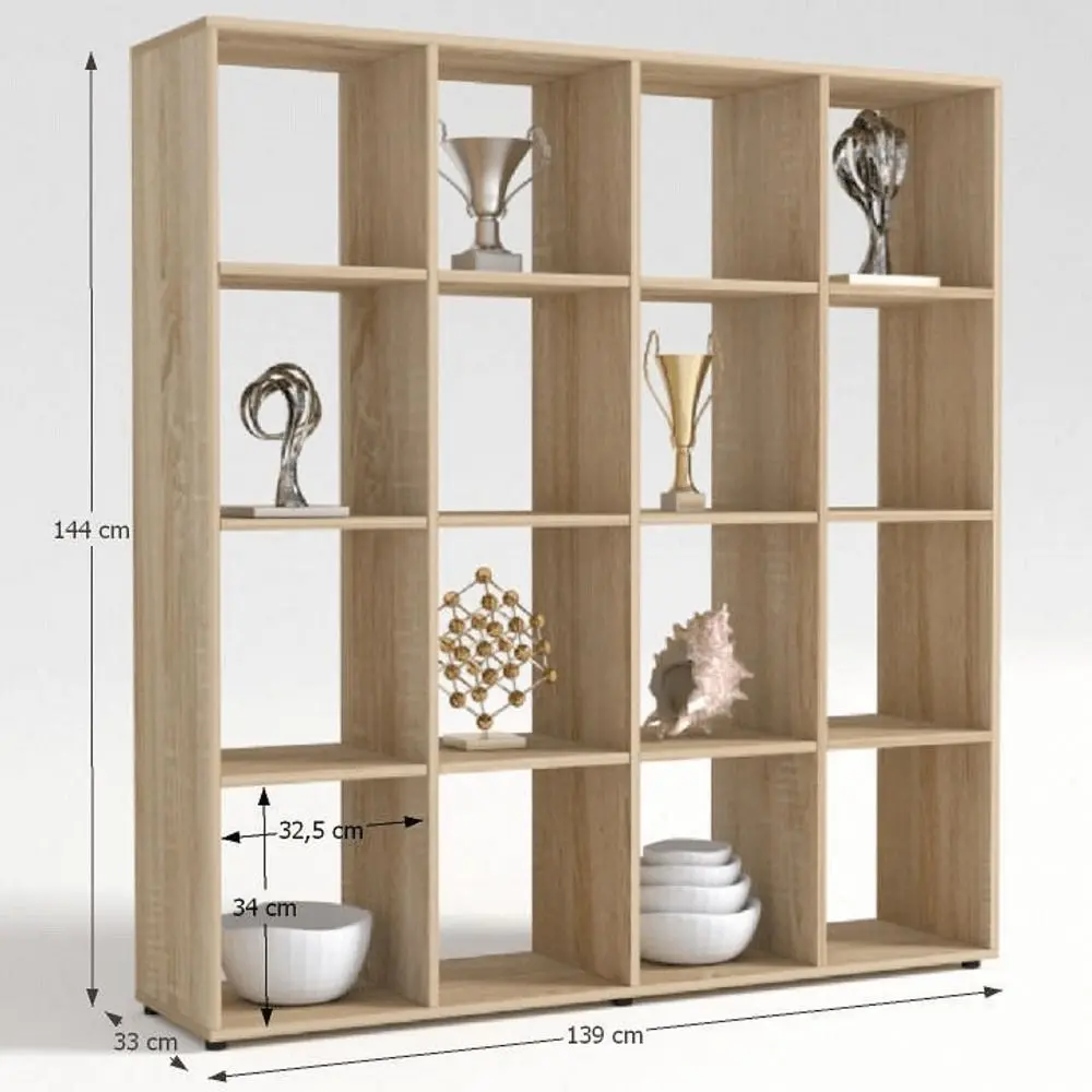 Etajera Mobhaus Sarah (Sonoma Oak)