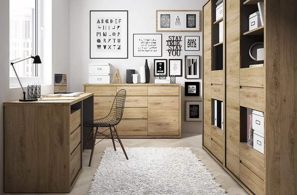 Etajera Mobhaus Sheldon Typ 11 (Shetland Oak)