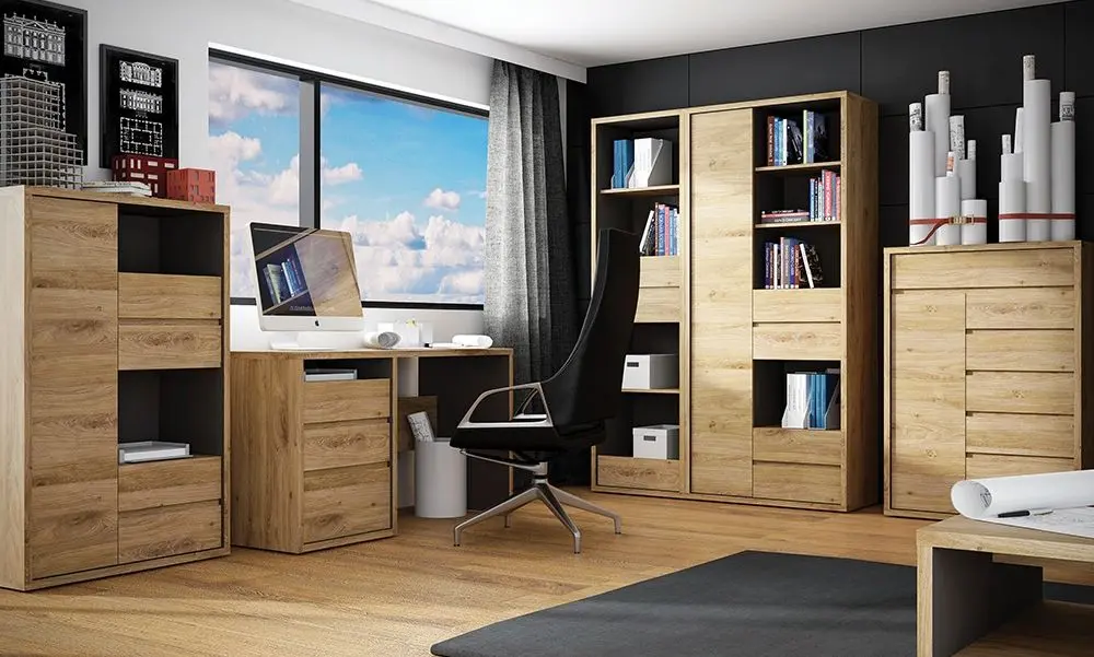 Etajera Mobhaus Sheldon Typ 11 (Shetland Oak)