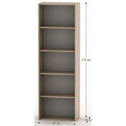 Etajera Mobhaus Tempo Asistent New 001 (Sonoma Oak) Thumb