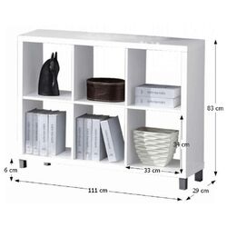 Etajera Mobhaus Tofi 4 New (White) Thumb