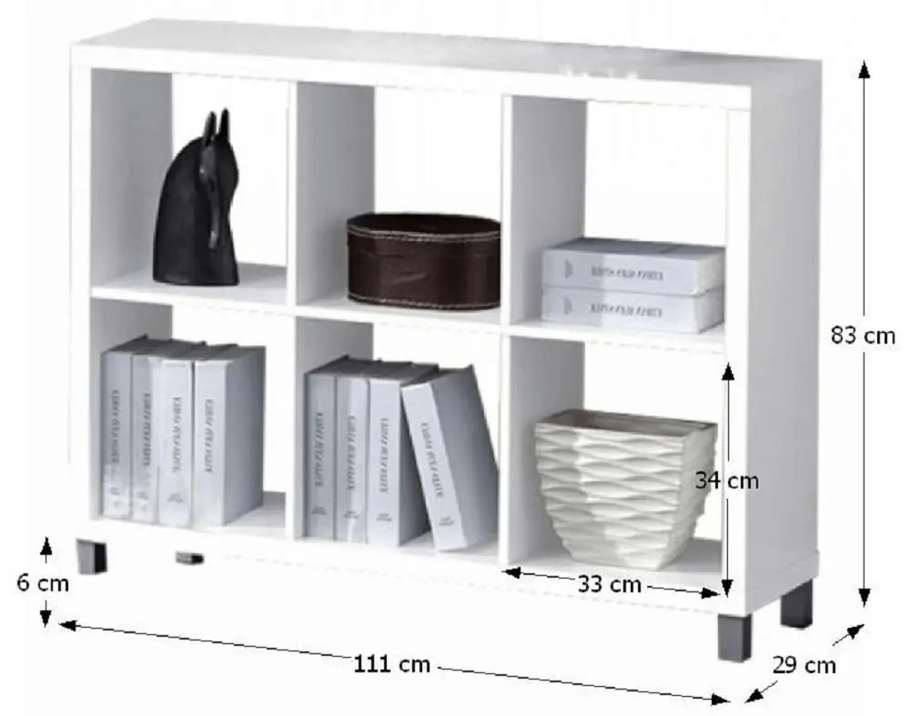 Etajera Mobhaus Tofi 4 New (White)
