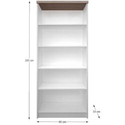 Etajera Tempo Kondela Topty 06 (White/Sonoma Oak) Thumb