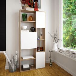 Стеллаж Mobhaus Ulimi (Sonoma Oak/White) Thumb