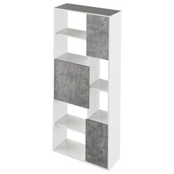 Etajera Mobhaus Ulimi (White/Concrete)