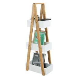 Etajera Mobhaus Vego (Natural/White) Thumb