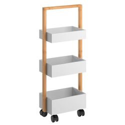 Etajera Mobhaus Arto (Natural/White) Thumb