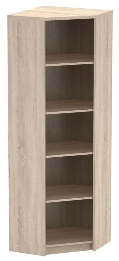 Стеллаж угловой Mobhaus Johan 2 New 09 (Sonoma Oak)