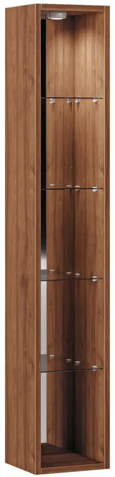 Etajera Mobi Muar 13.147 (Walnut Select Fireplace)