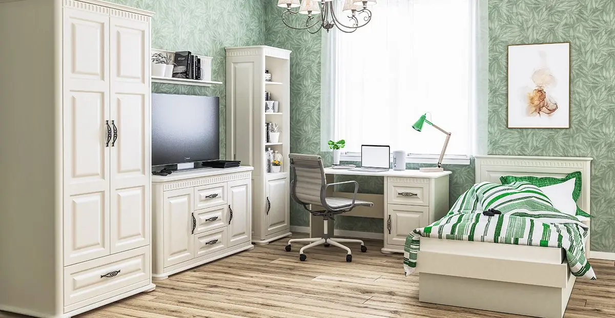 Raft Неман Marsel МН-126-09(1) (Painted Wood/Cream) - 2