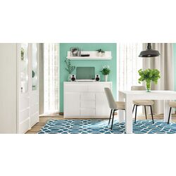 Полка Неман Палермо МН-033-08 (Белый Структурный) Thumb