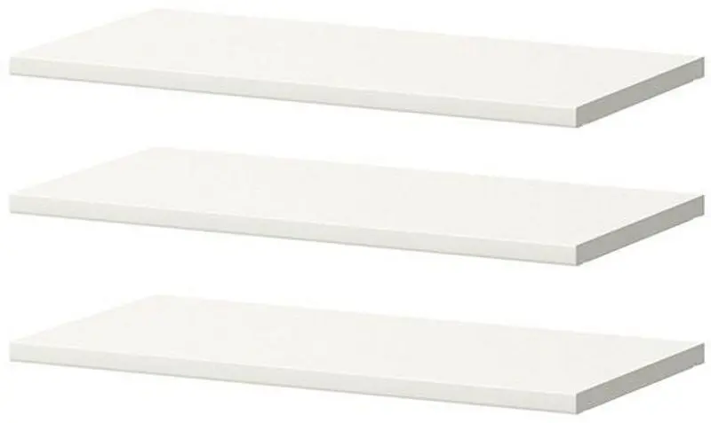 Набор полок для шкафа Олмеко Лючия 33.01 (Белый)