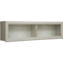 Полка навесная Олмеко Сохо 32.18 (Бетон Пайн Белый/Бетон Пайн Патина)