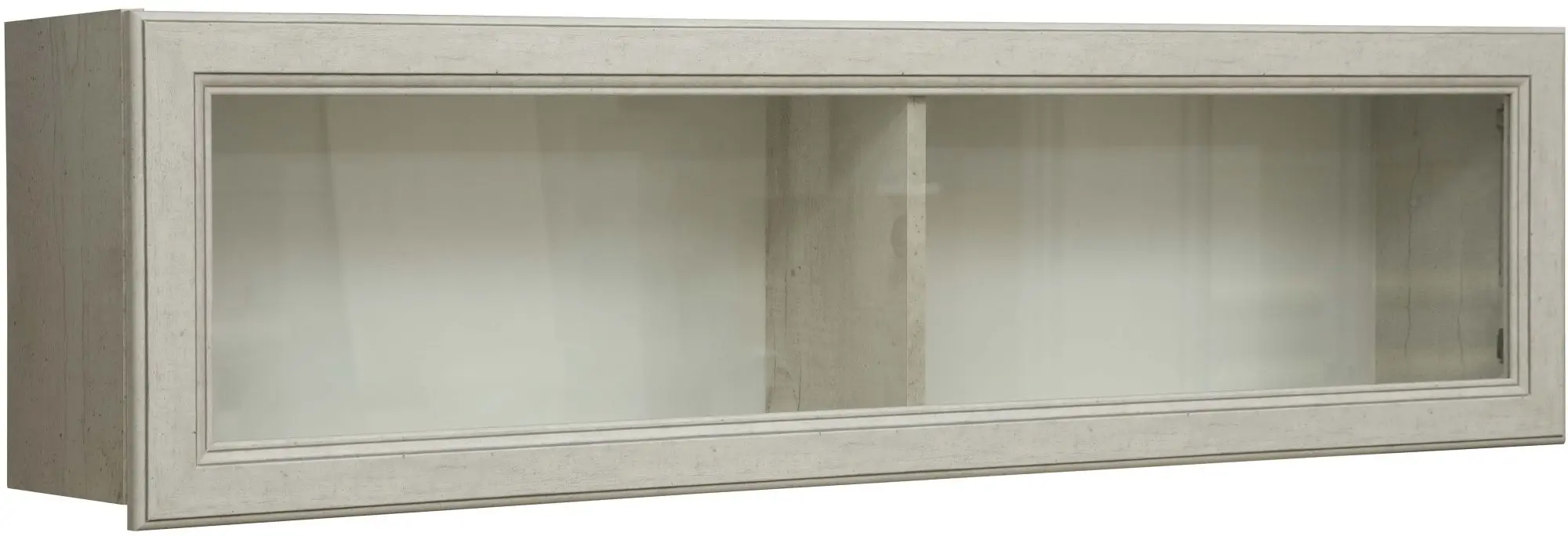 Полка навесная Олмеко Сохо 32.18 (Бетон Пайн Белый/Бетон Пайн Патина)