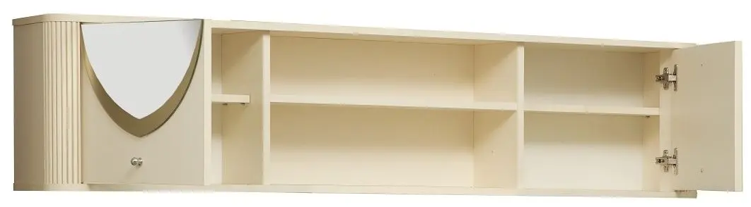 Полка Олмеко Стефани 43.18 (Бежевый/Слоновая Кость Патина) - 4