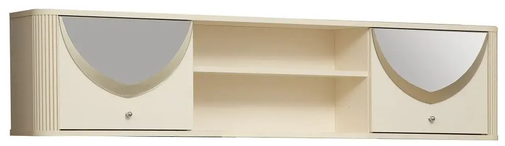 Полка Олмеко Стефани 43.18 (Бежевый/Слоновая Кость Патина)