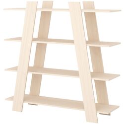 Стеллаж Пехотин Пирамида (Дуб Молочный)