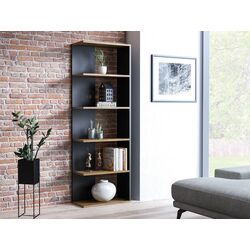 Стеллаж Signal Corner (Wotan Oak/Black) Thumb