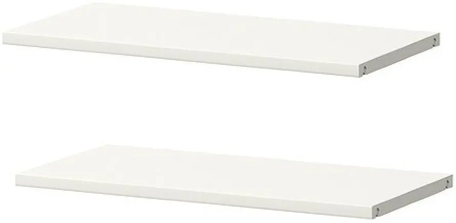 Set de rafturi pentru dulap Sokme Milana 1800 (White)