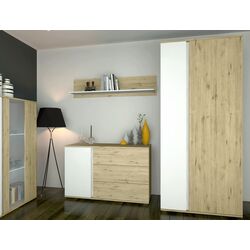 Raft suspendat Sokme Gerda (Wellington Oak/White) Thumb