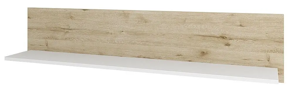 Raft suspendat Sokme Gerda (Wellington Oak/White)