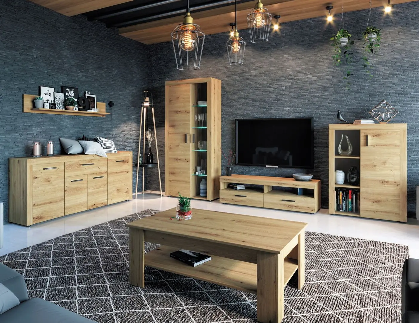 Raft Sokme Fokus (Artisan Oak) - 4