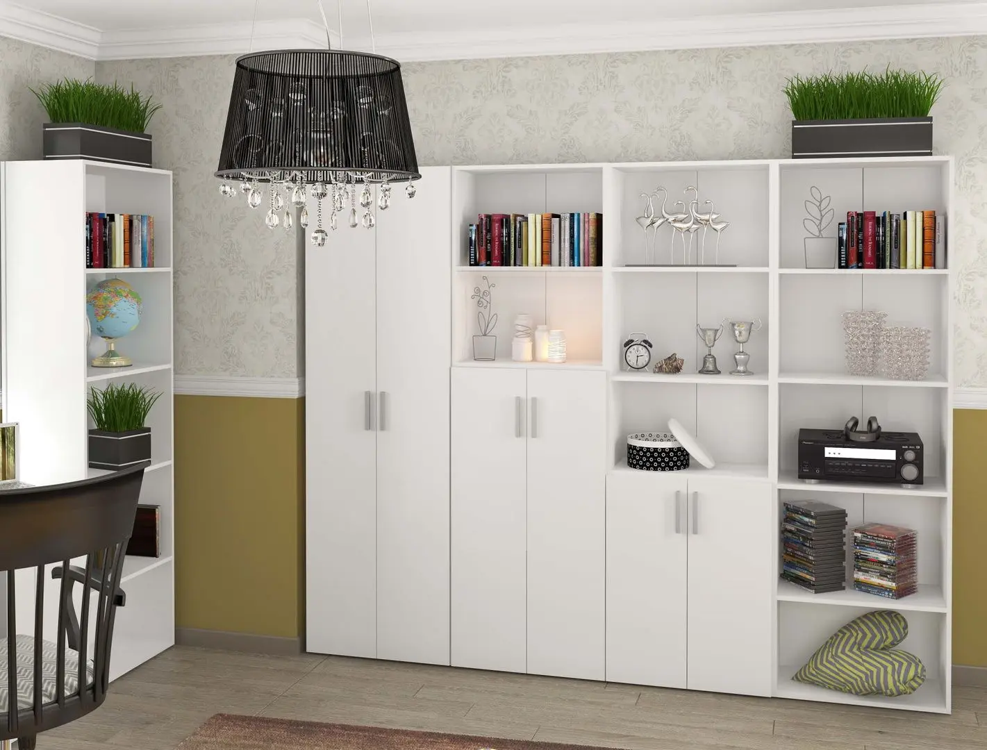 Etajera Sokme Dzhek 600/768 (White) - 2