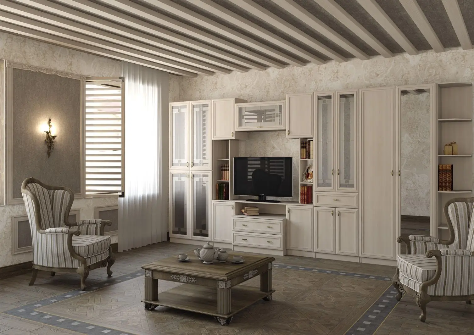 Угловое окончание SV-Mebel Вега Серия №2 ВМ-09 (ДМ-13) (Сосна Карелия) - 4