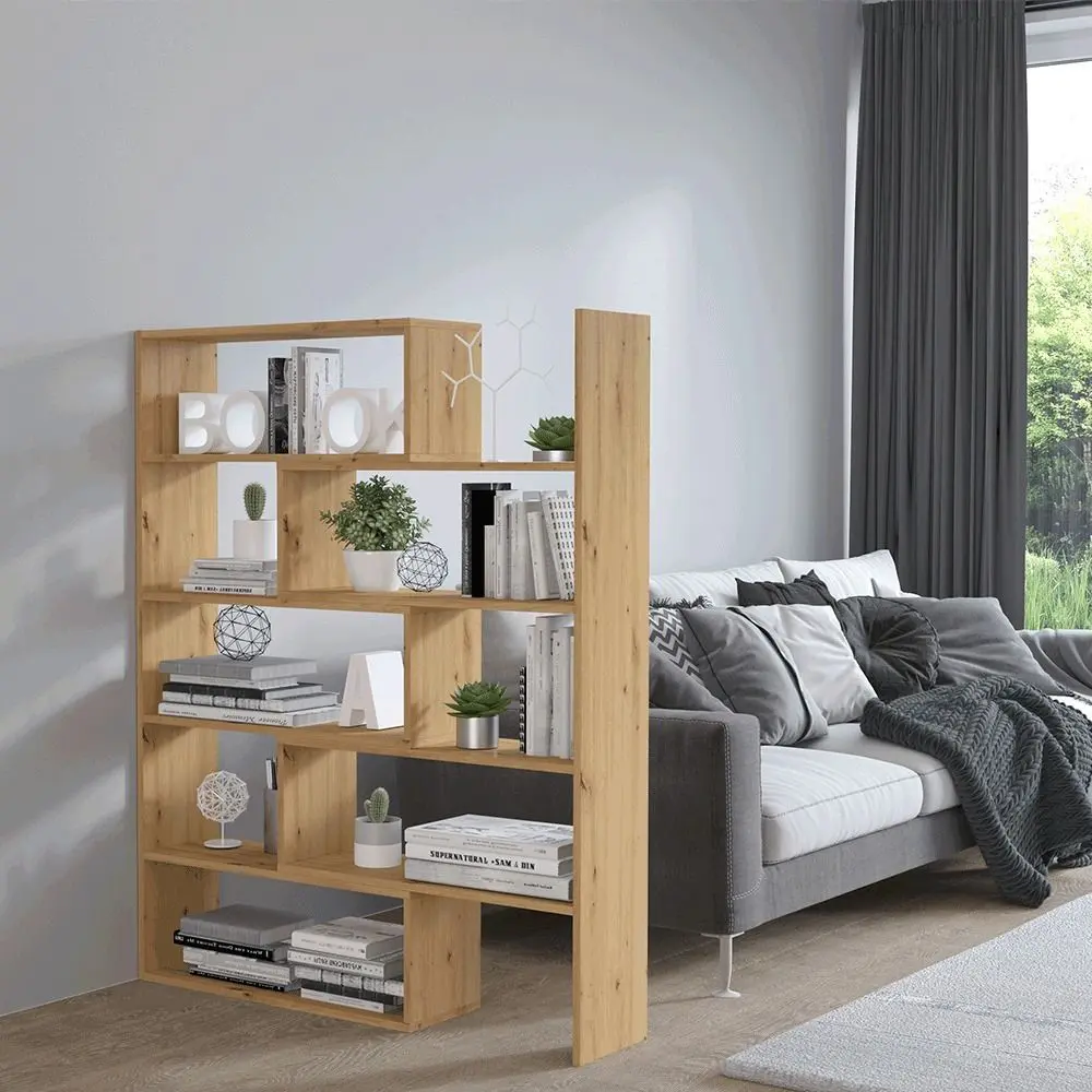 Etajera multifuncţionala Tempo Kondela Kloe II (Artisan Oak)