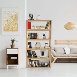 Etajera multifuncţionala Tempo Kondela Kloe II (Artisan Oak) Thumb