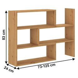 Etajera multifuncţionala Tempo Kondela Kloe III (Artisan Oak) Thumb