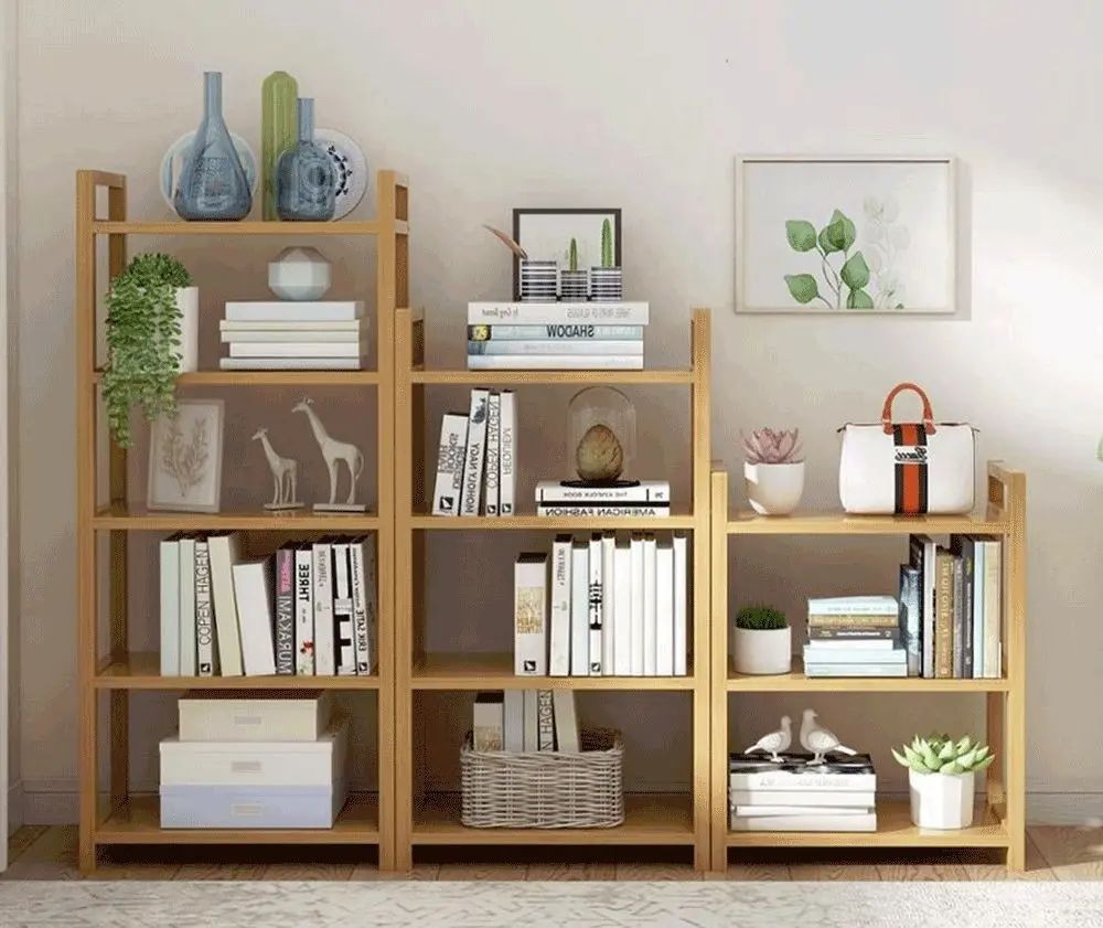 Etajera Tempo Kondela Fiore Typ 2 (Natural Bamboo)