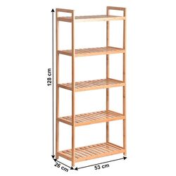 Стеллаж Tempo Kondela Fiore Typ 3 (Natural Bamboo) Thumb