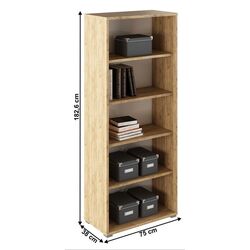 Etajera Tempo Kondela Rioma Typ 03 (Artisan Oak/White) Thumb