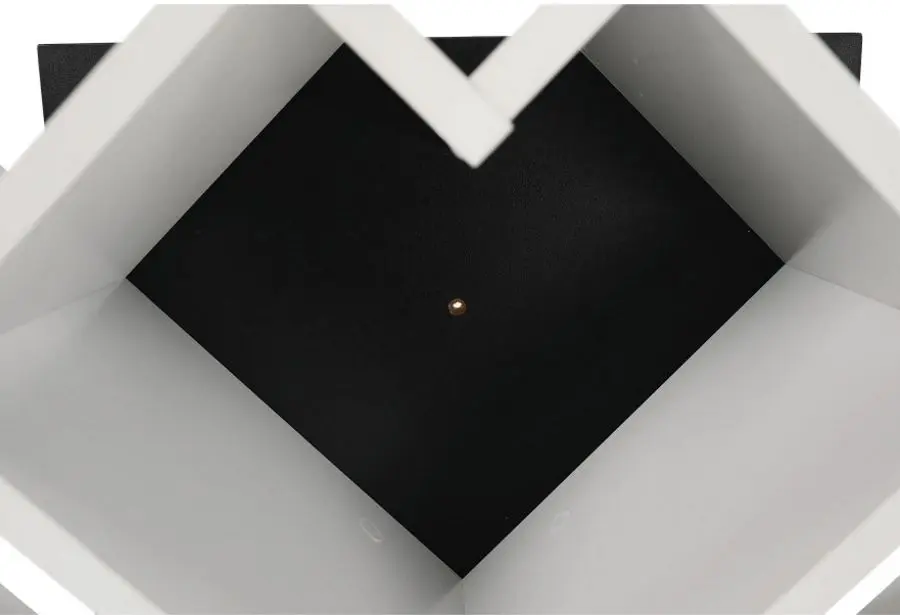 Etajera Tempo Kondela Vevey (White/Black)