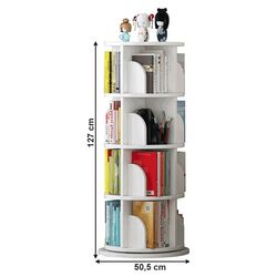 Etajera pivotanta Tempo Kondela Erion Typ 1 (White) Thumb