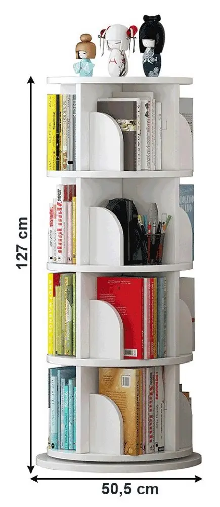 Etajera pivotanta Tempo Kondela Erion Typ 1 (White)