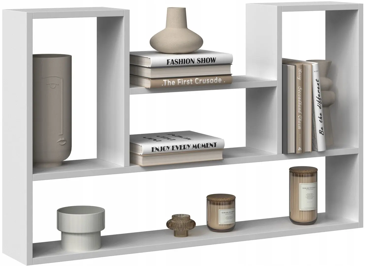 Полка TopEshop Bilbao 4P (White Matt)