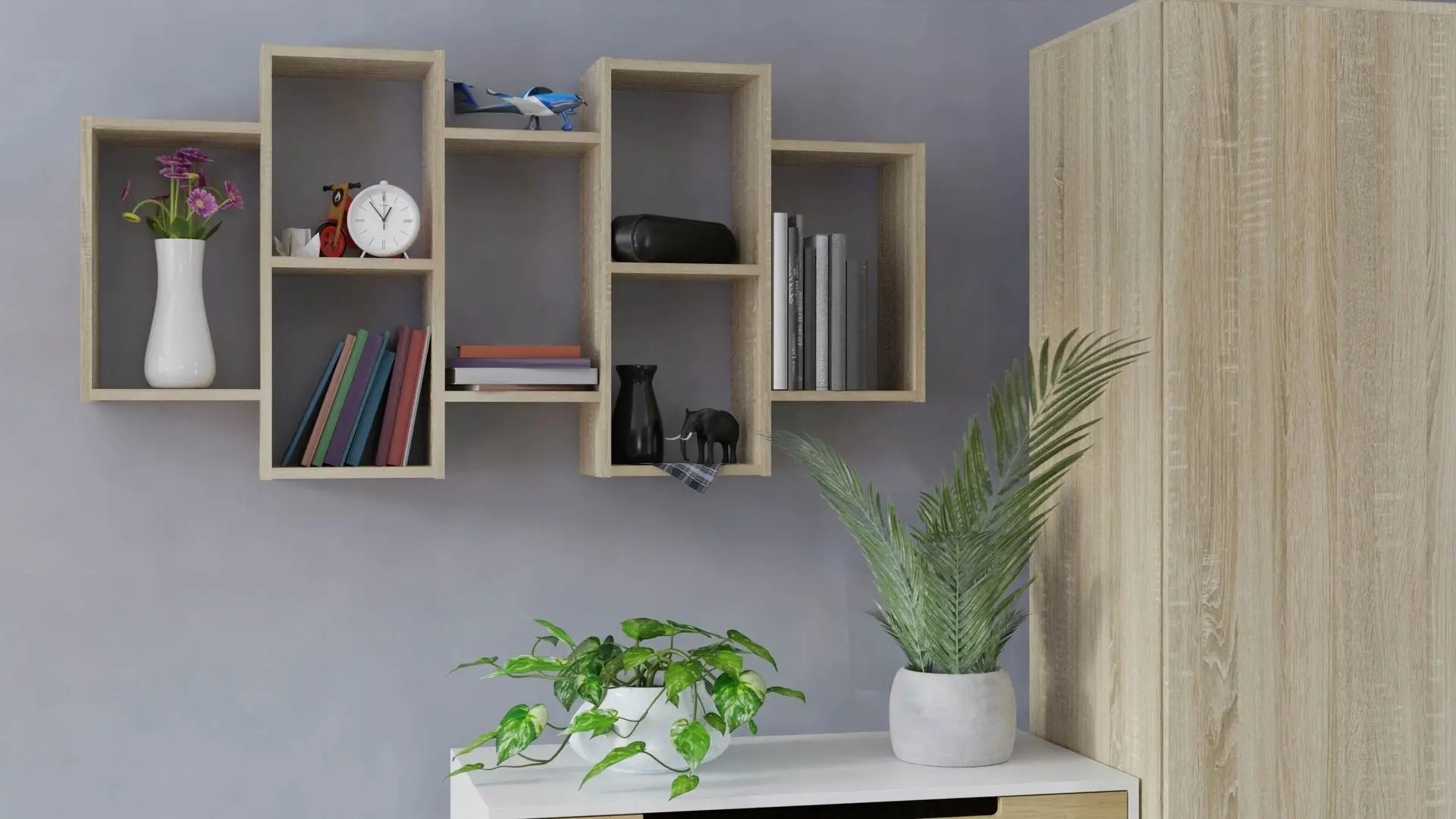 Полка TopEshop Bilbao 7.0 (Sonoma Oak)