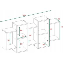 Полка TopEshop Bilbao 7.0 (White Matt) Thumb