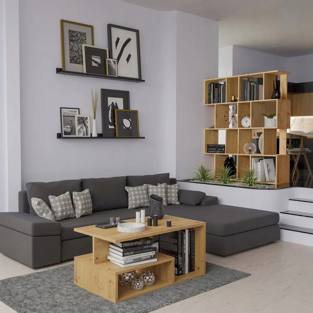 Etajera TopEshop Fiesta 4P (Artisan Oak)