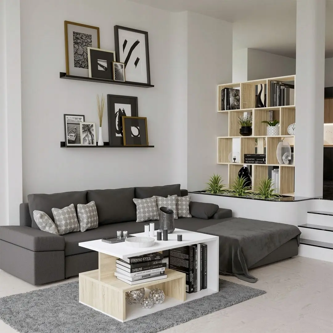 Etajera TopEshop Fiesta 4P (Sonoma Oak)