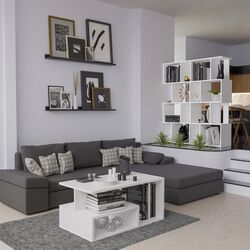 Etajera TopEshop Fiesta 4P (White Matt) Thumb