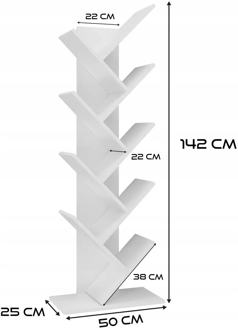 Etajera  TopEshop Funny (White Matt)