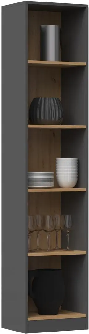 Etajera TopEshop R-40 (Anthracite/Artisan Oak)