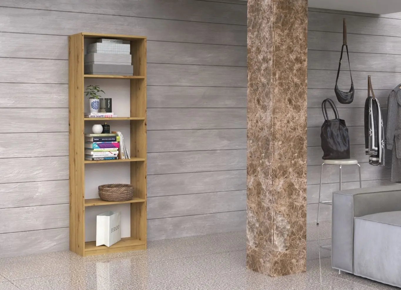 Etajera TopEshop R-40 (Artisan Oak)