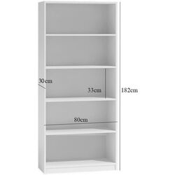 Etajera TopEshop R-80 (White) Thumb