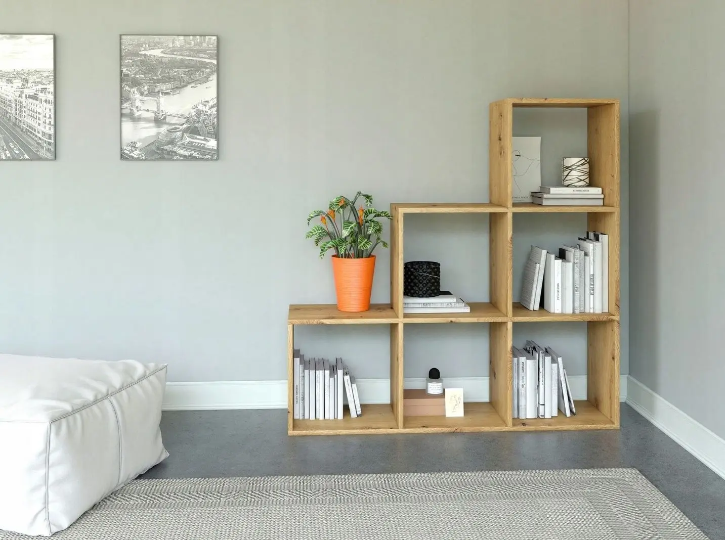 Etajera TopEshop Step RS-30 (Artisan Oak)