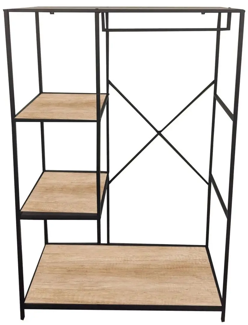 Sistem depozitare H&S 90х40х166 (Natural/Black)