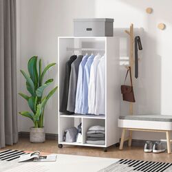 Система хранения Homcom 02-0602 60x40x128 cm (White)